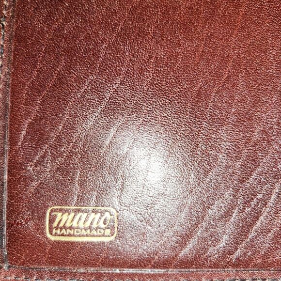 Brown Leather Wallet Made In Germany - Picture 4 of 6